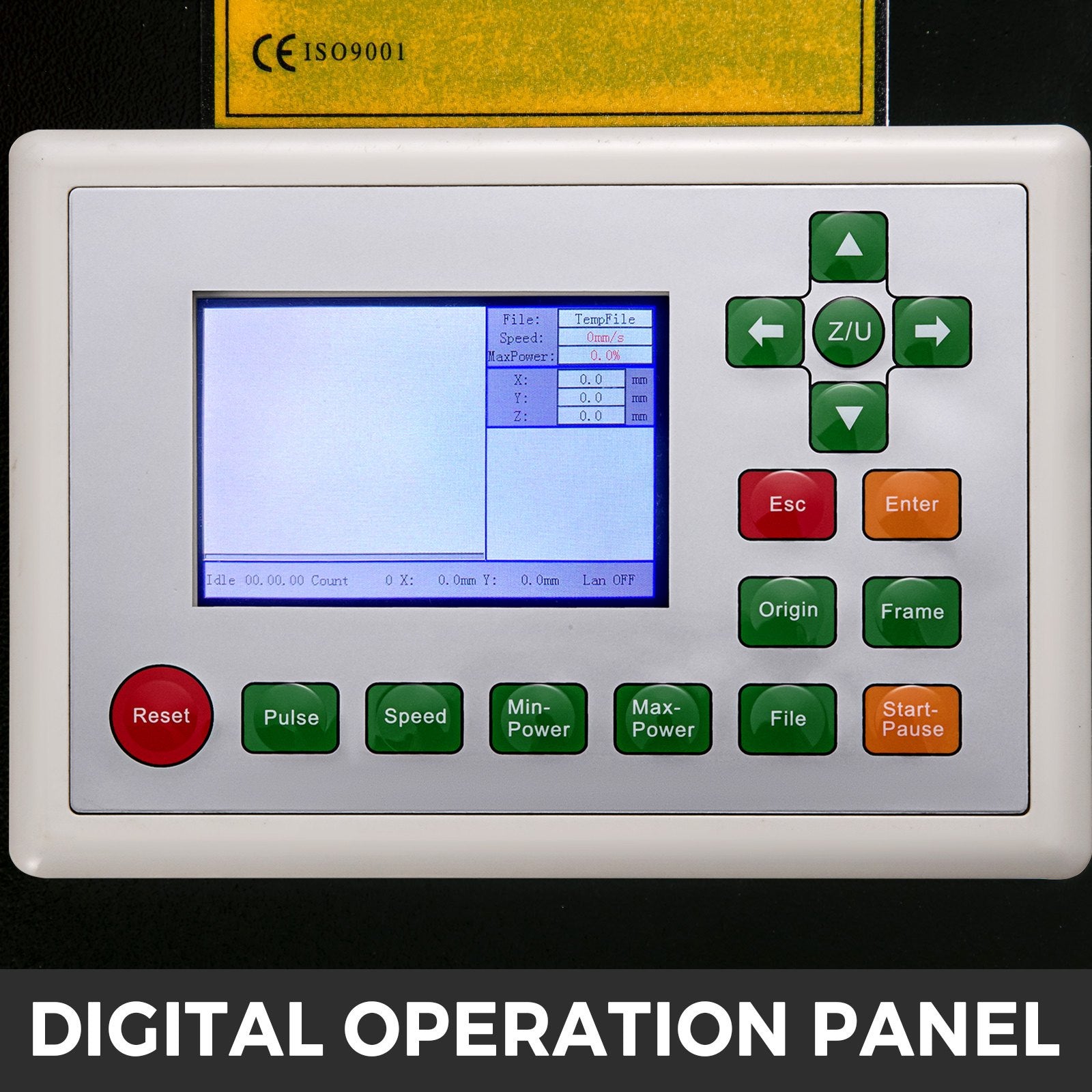 Calculators: Vevor 80W CO2 Laser  Engraver Engraving Cutting Machine With Color Screen 700*500mm