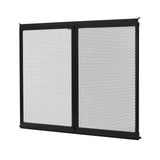 Curtains & Drapes: VEVOR RV Screen Door Protector,  622.3 x 508 mm Door Grille, Easy to Install and Disassemble, Reinforced Breathable Protective Mesh, Aluminum Alloy Camper RV Entry Protector for Pet Protection, Black