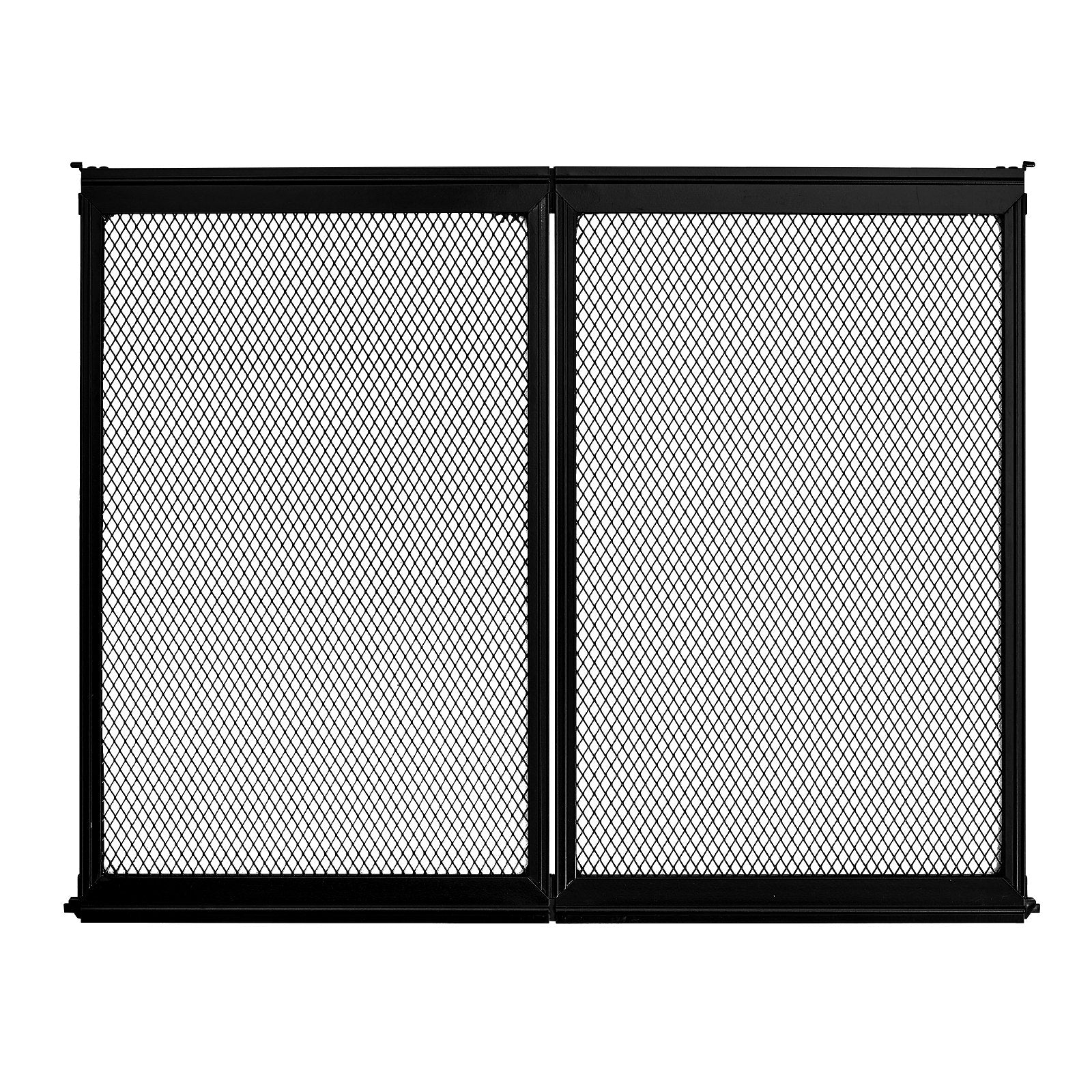 Curtains & Drapes: VEVOR RV Screen Door Protector,  622.3 x 508 mm Door Grille, Easy to Install and Disassemble, Reinforced Breathable Protective Mesh, Aluminum Alloy Camper RV Entry Protector for Pet Protection, Black