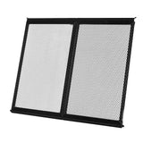Curtains & Drapes: VEVOR RV Screen Door Protector,  622.3 x 508 mm Door Grille, Easy to Install and Disassemble, Reinforced Breathable Protective Mesh, Aluminum Alloy Camper RV Entry Protector for Pet Protection, Black