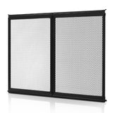 Curtains & Drapes: VEVOR RV Screen Door Protector, 673.1 x 508 mm Door Grille, Easy to Install and Disassemble, Reinforced Breathable Protective Mesh, Aluminum Alloy Camper RV Entry Protector for Pet Protection, Black