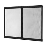 Curtains & Drapes: VEVOR RV Screen Door Protector, 673.1 x 508 mm Door Grille, Easy to Install and Disassemble, Reinforced Breathable Protective Mesh, Aluminum Alloy Camper RV Entry Protector for Pet Protection, Black