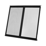 Curtains & Drapes: VEVOR RV Screen Door Protector, 571.5 x 508 mm Door Grille, Easy to Install and Disassemble, Reinforced Breathable Protective Mesh, Aluminum Alloy Camper RV Entry Protector for Pet Protection, Black