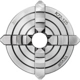 Drill & Screwdriver Accessories: VEVOR Metal Lathe Chuck 4-Jaw Independent 5 inch Cast Iron Milling Turning CNC