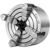 Drill & Screwdriver Accessories: VEVOR Metal Lathe Chuck 4-Jaw Independent 5 inch Cast Iron Milling Turning CNC