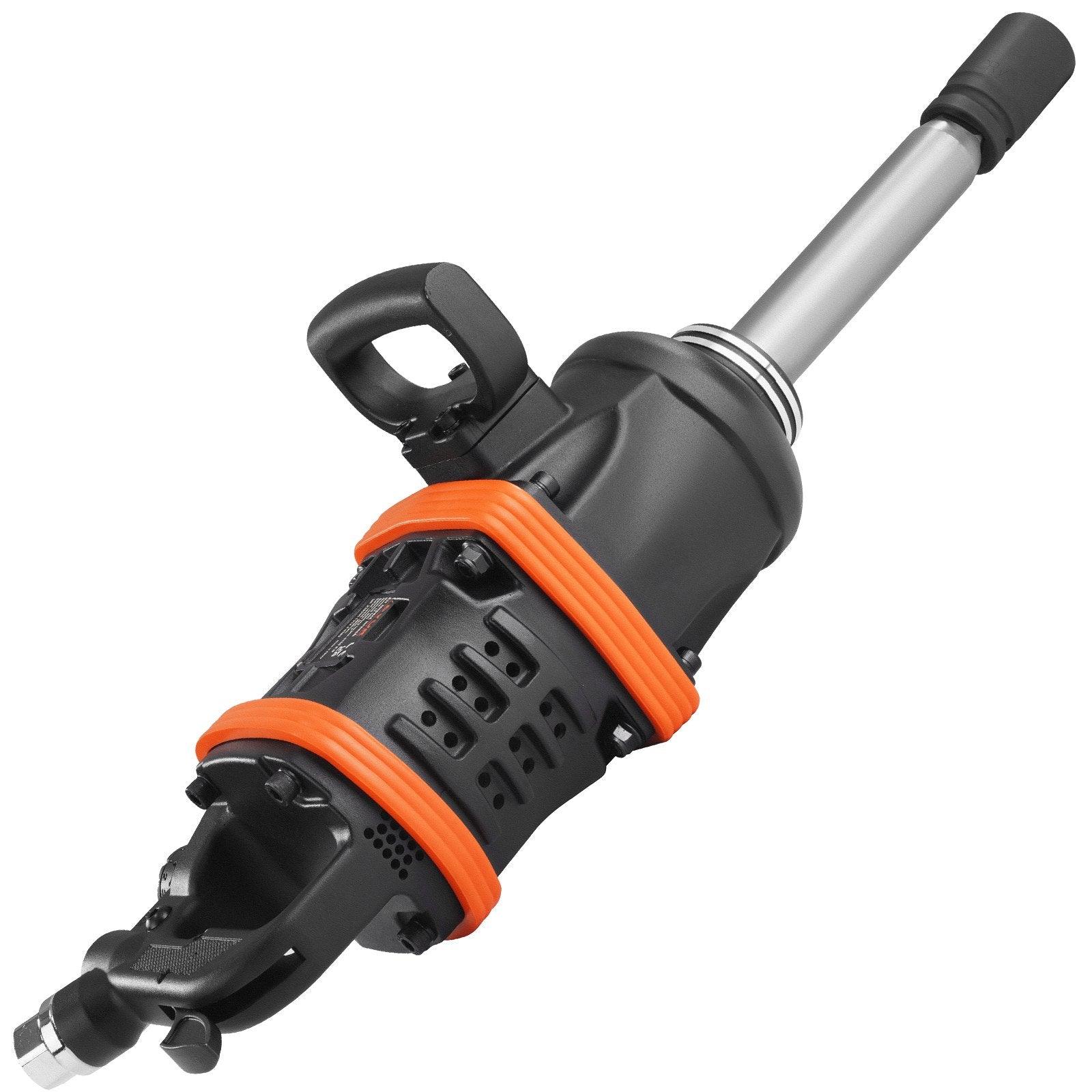 Hammers: VEVOR 1 Inch Air Impact Wrench, Up to 5175 ft-lbs Beast Reverse Torque Output Pneumatic Impact Gun w/ 8 Inch Extended Anvil for Repairs_nd_aintenance of Heavy Duty Machinery / Semi-Truck / Bus