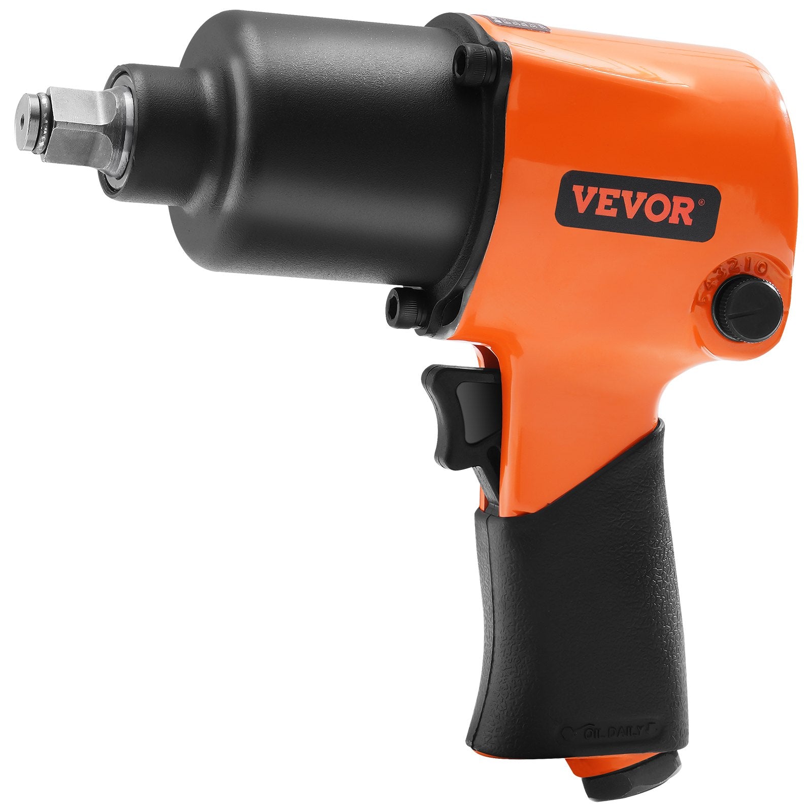 Automotive Repair & Speciality Tools: VEVOR Air Impact Wrench, 1/2" Drive Air Impact Gun Up to 880ft-lbs Nut-busting Torque, 7500RPM Lightweight Pneumatic Tool for Auto_epairs_nd_aintenance