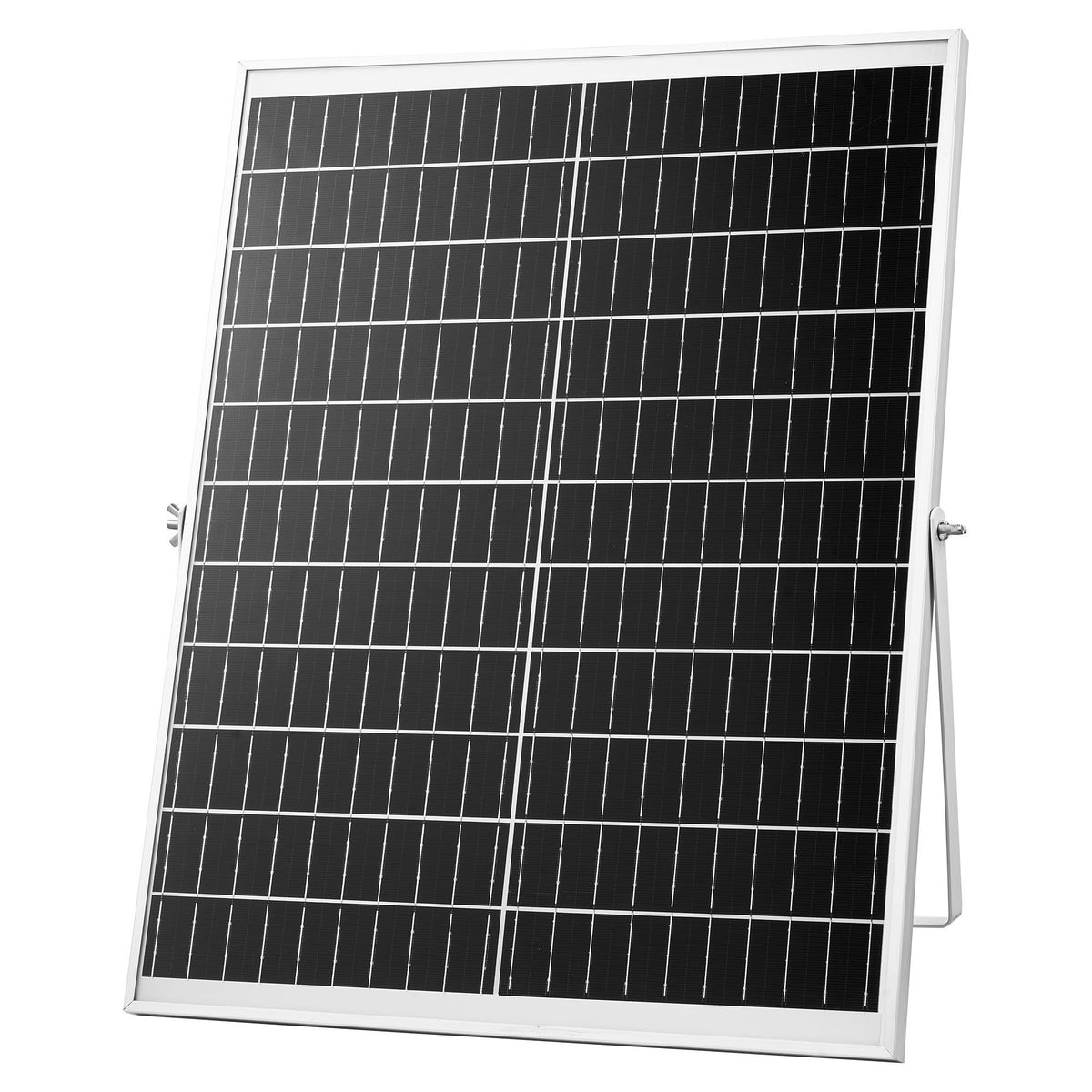 Solar Powered Fan, 25W Solar Panel with 4 Fans, Adjustable Solar Panel Angle, 2668 RPM High-Speed, Flexible Installation, Fast Air Exchange for Greenhouse, Grow Tents, Chicken Coops, Shelters