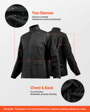 Men's Casual Shoes: VEVOR FR Welding Jacket L Size Heavy Duty Cowhide Leather & 9oz FR Cotton