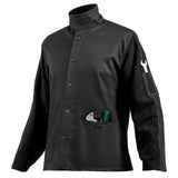 Men's Casual Shoes: VEVOR FR Welding Jacket XL Size Heavy Duty Cowhide Leather & 9oz FR Cotton