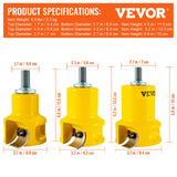 Rebar Cutters: VEVOR Tenon Cutter Log Furniture Kit 1" & 1.5"& 2" w/ Curved Blade for Home DIY
