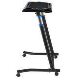 Bicycle Stands & Storage: VEVOR Mobile Cycling Desk Foldable Bike Trainer Fitness Desk with Lockable Wheel