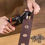 Automotive Repair & Speciality Tools: VEVOR Grommet Tool Kit 500 PCS 10 mm Metal Eyelets Grommets in Gold and Silver
