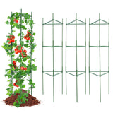Gardening Tools: VEVOR 6 Packs Tomato Cages for Garden, 1230 mm Tomato Trellis Plant Stakes Support, Stackable Tall Plant Support Cage, for Raised Garden Bed, Vegetables Flowers and Climbing Plants