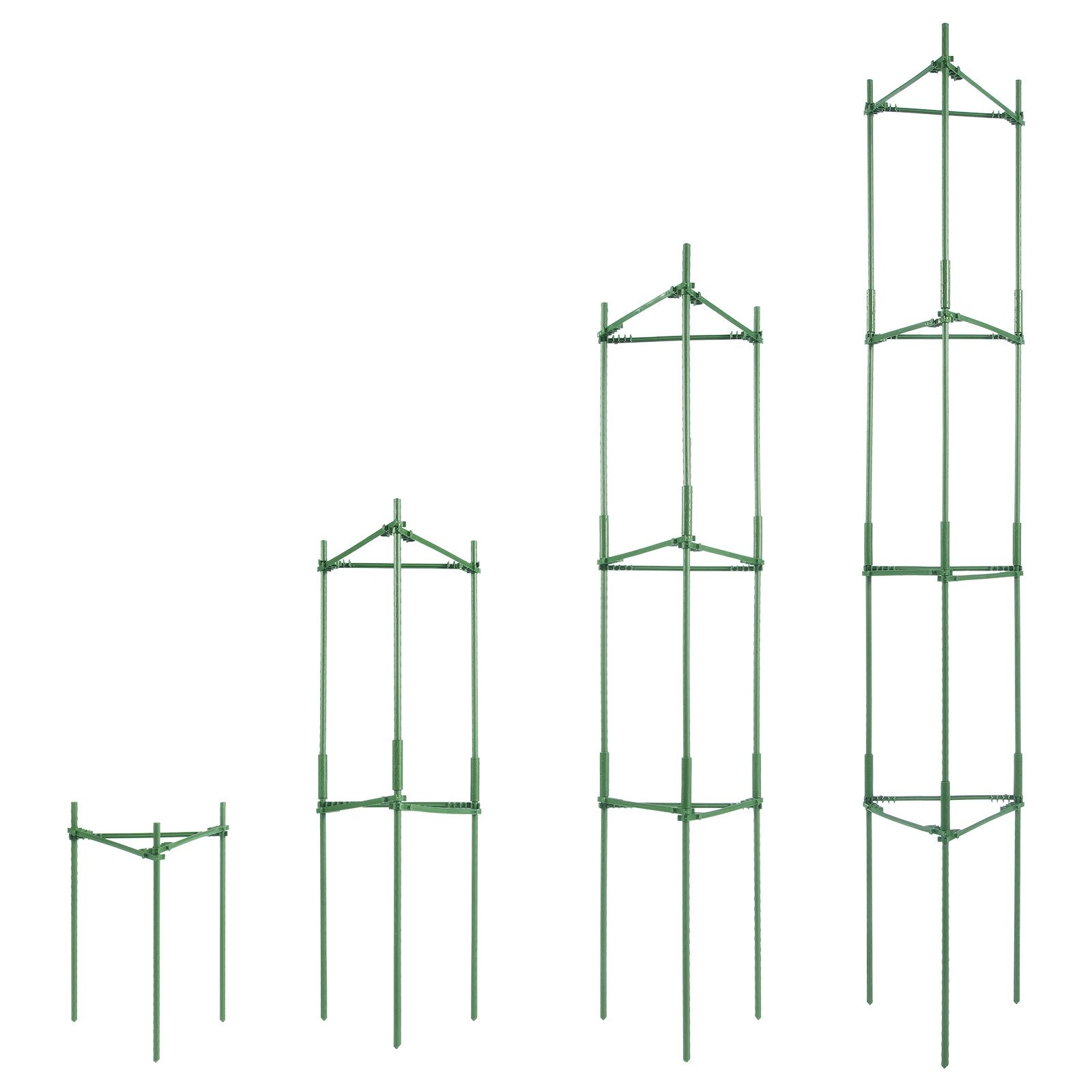 Gardening Tools: VEVOR 4 Packs Tomato Cages for Garden 1620 mm Tomato Plant Stakes Support Cage