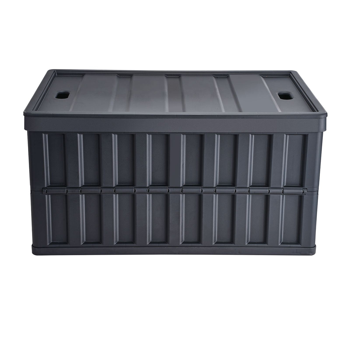 Collapsible Storage Bins with Lids, 65L 3 Packs, Folding Plastic Stackable Utility Crates with Handles, Large Heavy Duty Containers for Clothes, Toys, Books, Snack, Shoes, and Grocery Organizing