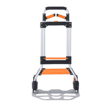 Cat Carriers & Crates: VEVOR Folding Hand Truck, 140 kg Load Capacity, Aluminum Portable Cart, Convertible Hand Truck and Dolly with Telescoping Handle and PP+TPR Wheels, Ultra Lightweight Super Strong for Moving Warehouse