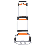 Cat Carriers & Crates: VEVOR Folding Hand Truck, 140 kg Load Capacity, Aluminum Portable Cart, Convertible Hand Truck and Dolly with Telescoping Handle and PP+TPR Wheels, Ultra Lightweight Super Strong for Moving Warehouse