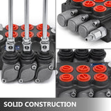 Evaporative Coolers: VEVOR 3 Spool Hydraulic Control Valve 11GPM Hydraulic Directional Control Valve Double Acting Hydraulic Valve for Tractors Loaders Tanks