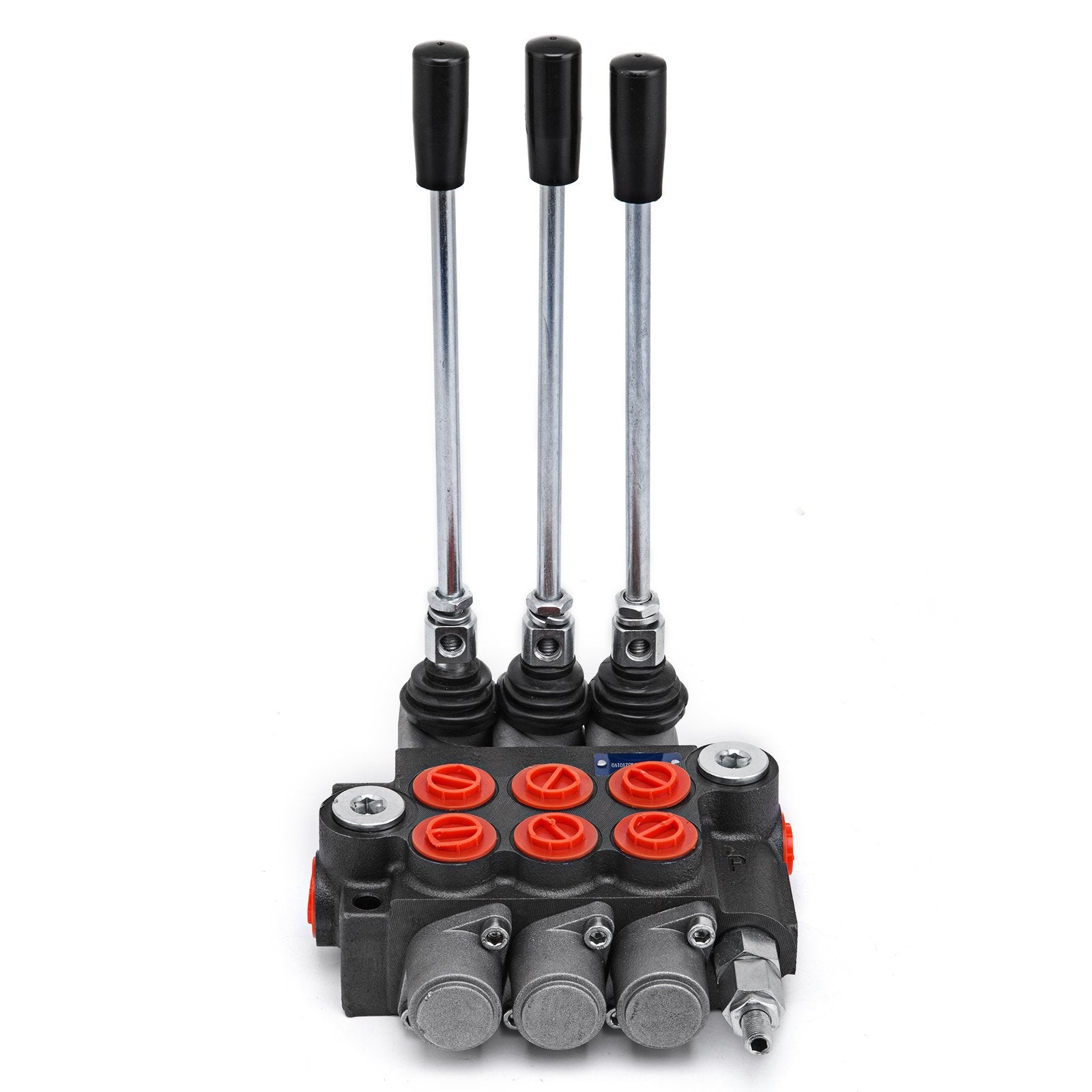 3 Spool Hydraulic Control Valve 11GPM Hydraulic Directional Control Valve Double Acting Hydraulic Valve for Tractors Loaders Tanks