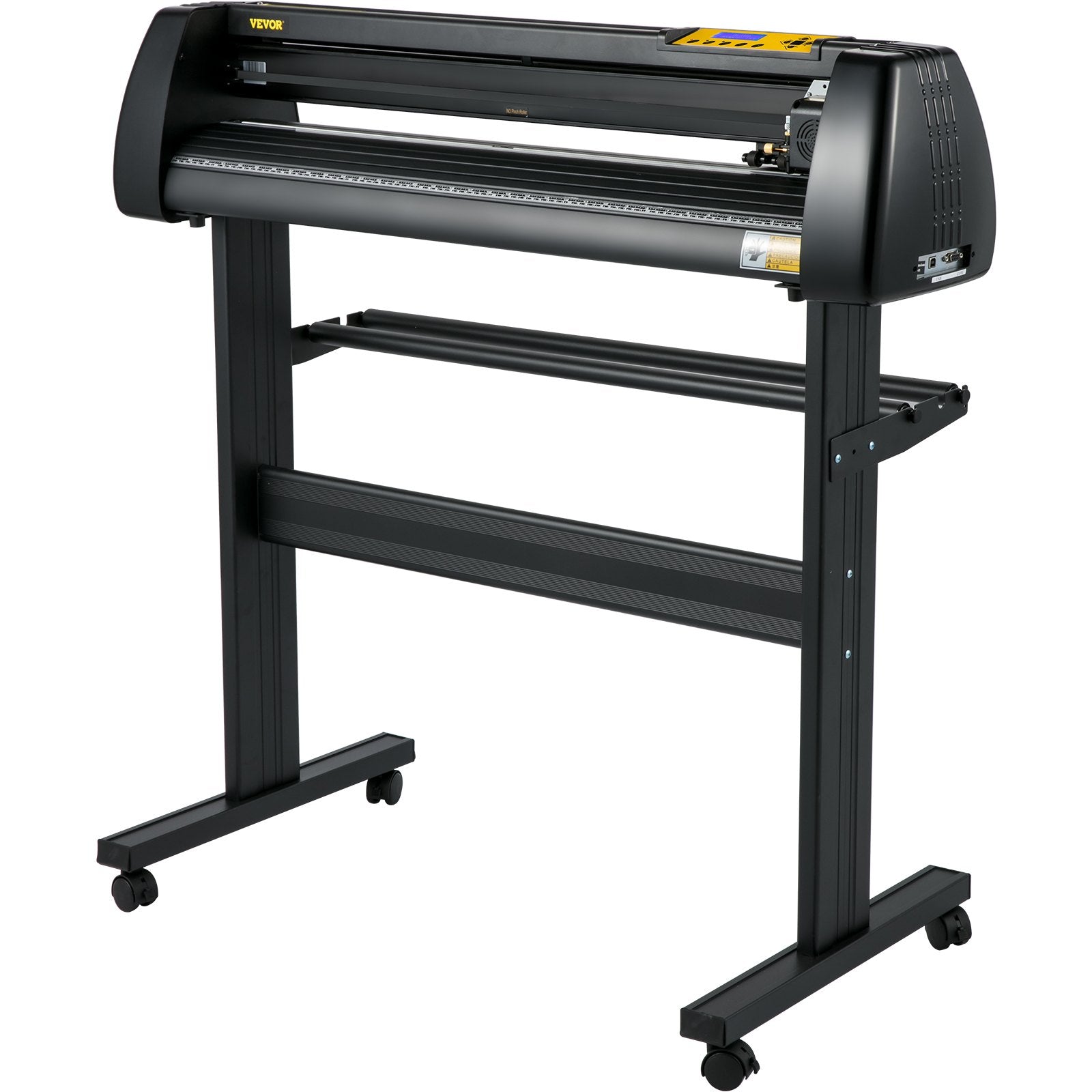 Cutters: VEVOR 28 Inch Vinyl Cutter Machine With Floor Stand Vinly Sign Cutting Plotter Starter Bundle Kit Software Adjustable Force & Speed