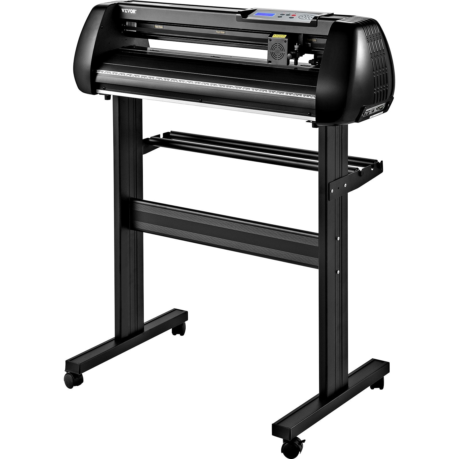 Hand Tools: VEVOR Vinyl Cutter Machine, 28in Offline Bluetooth Cutting Plotter Machine, 400in/10m Steel Roller Shaft Adjustable Speed Force, SignMaster Software Tool DIY Craft Kit for Sign Making Windows & Mobile