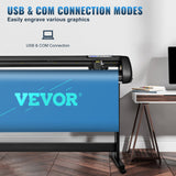 CDs & Vinyl: VEVOR Vinyl Cutter, 53inch Vinyl Cutter Plotter with Stand, Adjustable Speed Force for Sign Making Vinyl Plotter, SignMaster Software Vinyl Tape Tools Vinyl Printer Available with COM/USB/Bluetooth