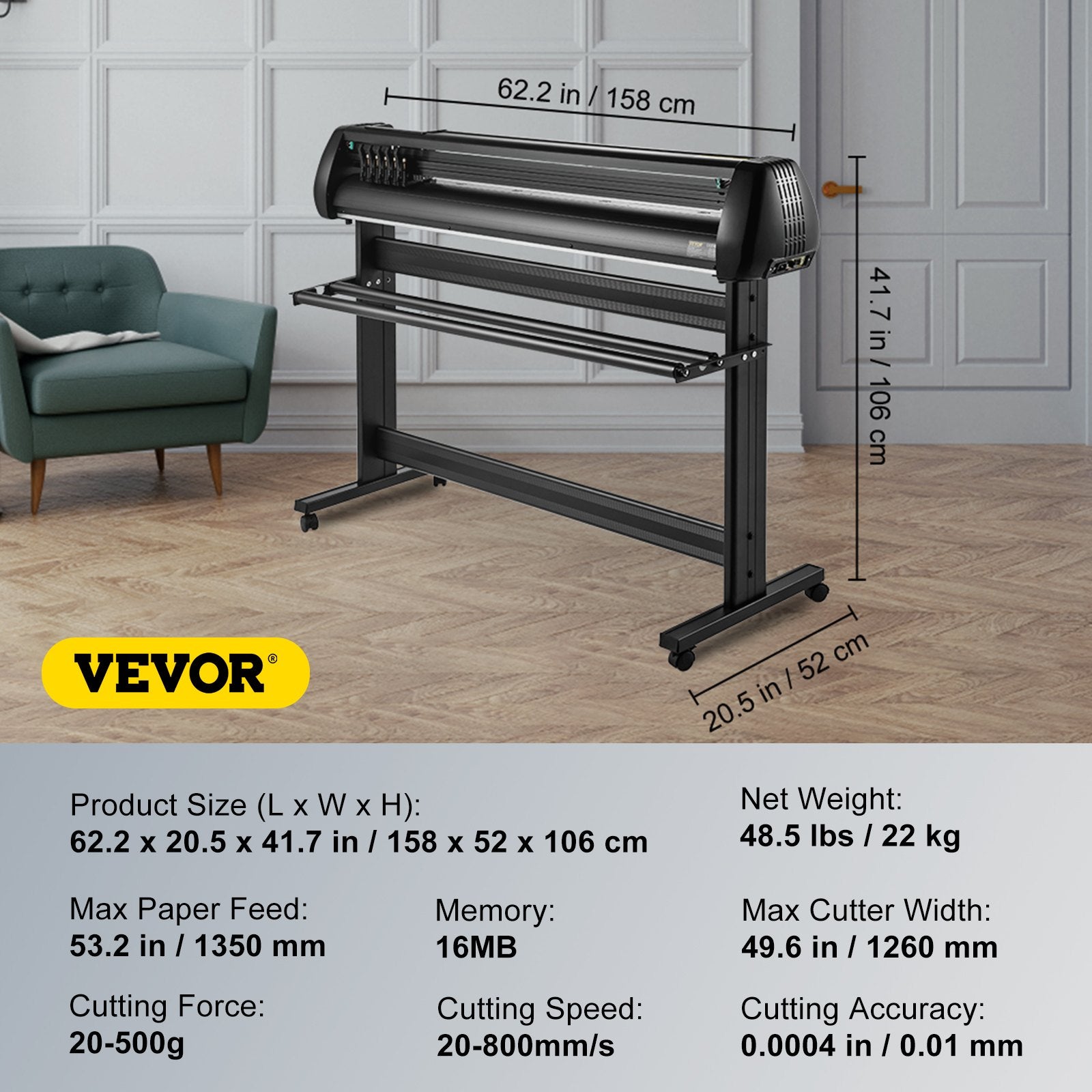 CDs & Vinyl: VEVOR Vinyl Cutter, 53inch Vinyl Cutter Plotter with Stand, Adjustable Speed Force for Sign Making Vinyl Plotter, SignMaster Software Vinyl Tape Tools Vinyl Printer Available with COM/USB/Bluetooth