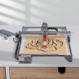 Hand Tools: VEVOR Laser Engraver, 5W Output Laser Engraving Machine, 16.1" x 15.7" Large Working Area, 10000mm/min Movement Speed, Compressed Spot with Eye Protection, Laser Cutter for Wood, Metal, Acrylic