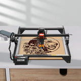 Camping Lights & Lanterns: VEVOR Laser Engraver, 5W Output, Laser Engraving Cutter Machine, 14.9 x 15.7 in/38 x 40 cm Working Area, 10000 mm/min Movement Speed, Compressed Spot with Eye Protection, for Wood, Certain Metal
