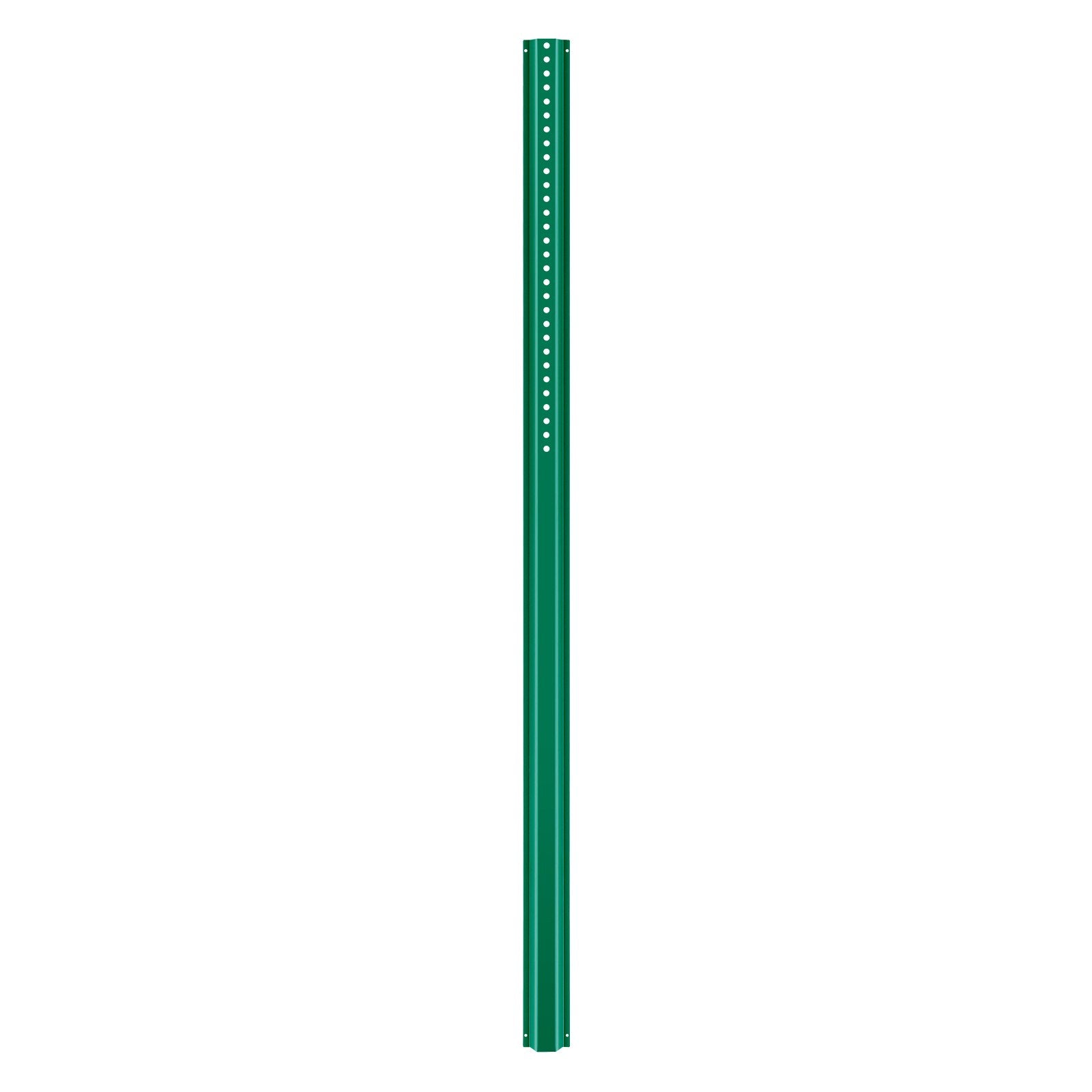 Dog Playpens & Gates: VEVOR 6FT U-Channel Sign Post, 4Pack Green Heavy Duty Steel Fixed Fence Post, Steel Fence U-Channel Sign for Garden, Courtyard, Farm or Traffic Intersection
