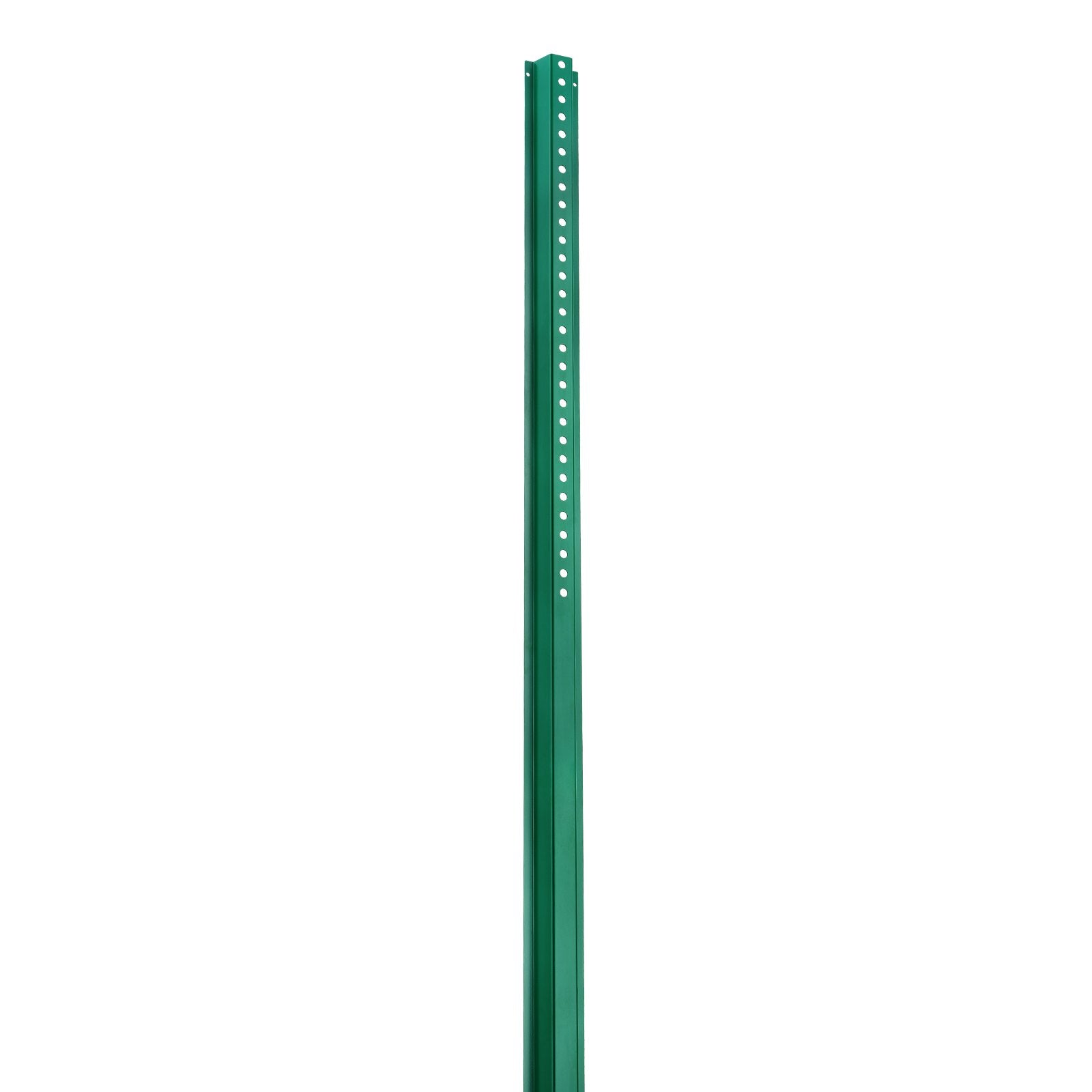 Dog Playpens & Gates: VEVOR 6FT U-Channel Sign Post, 4Pack Green Heavy Duty Steel Fixed Fence Post, Steel Fence U-Channel Sign for Garden, Courtyard, Farm or Traffic Intersection