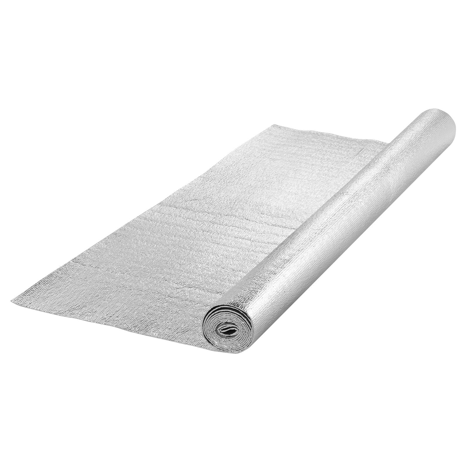 Automotive Repair & Speciality Tools: VEVOR Double Reflective Insulation Roll Foam Core Radiant Barrier 120 x 48 Inch / 3 x 1.2M