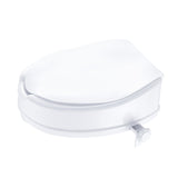 Toilet & Bidet Accessories: VEVOR Raised Toilet Seat, 100 mm Height Raised, 136 kg Weight Capacity, Universal Toilet Seat Riser, Screw Rod Locking, with Toilet Seat, for Elderly, Handicap, Patient, Pregnant, Medical