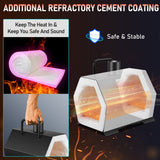 Gardening Tools: VEVOR Propane Forge Portable, Single Burner Tool and Knife Making, Large Capacity Blacksmith Farrier Forges, Mini Furnace Blacksmithing, Gas Forging Tools and Equipment, Complete Kit