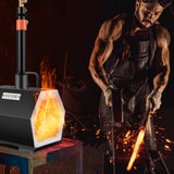 Gardening Tools: VEVOR Propane Forge Portable, Single Burner Tool and Knife Making, Large Capacity Blacksmith Farrier Forges, Mini Furnace Blacksmithing, Gas Forging Tools and Equipment, Complete Kit