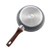 Skillets & Frying Pans: VEVOR Frying Pan Skillet, Aluminum Egg Fry Pans, 3 Piece Set (250, 280, 325 mm), Nonsitck Heavy-Duty Skillets with Heat-Resistant Handle, Chef's Kitchen Cookware, for Gas, Electric, Induction, Grey