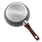 Skillets & Frying Pans: VEVOR Frying Pan Skillet, Aluminum Egg Fry Pans, 3 Piece Set (250, 280, 325 mm), Nonsitck Heavy-Duty Skillets with Heat-Resistant Handle, Chef's Kitchen Cookware, for Gas, Electric, Induction, Grey