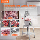Speciality Appliances: VEVOR 1500W Commercial Electric Meat Bandsaw Stainless Steel Bone Sawing Machine