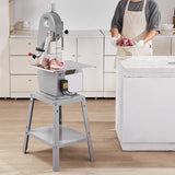 Speciality Appliances: VEVOR 1500W Commercial Electric Meat Bandsaw Stainless Steel Bone Sawing Machine