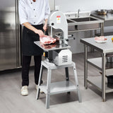 Speciality Appliances: VEVOR 1800W Commercial Electric Meat Bandsaw Stainless Steel Bone Sawing Machine