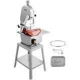 Speciality Appliances: VEVOR 1800W Commercial Electric Meat Bandsaw Stainless Steel Bone Sawing Machine