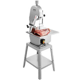 Speciality Appliances: VEVOR 1800W Commercial Electric Meat Bandsaw Stainless Steel Bone Sawing Machine