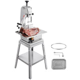 Speciality Appliances: VEVOR 850W Commercial Electric Meat Bandsaw Stainless Steel Bone Sawing Machine