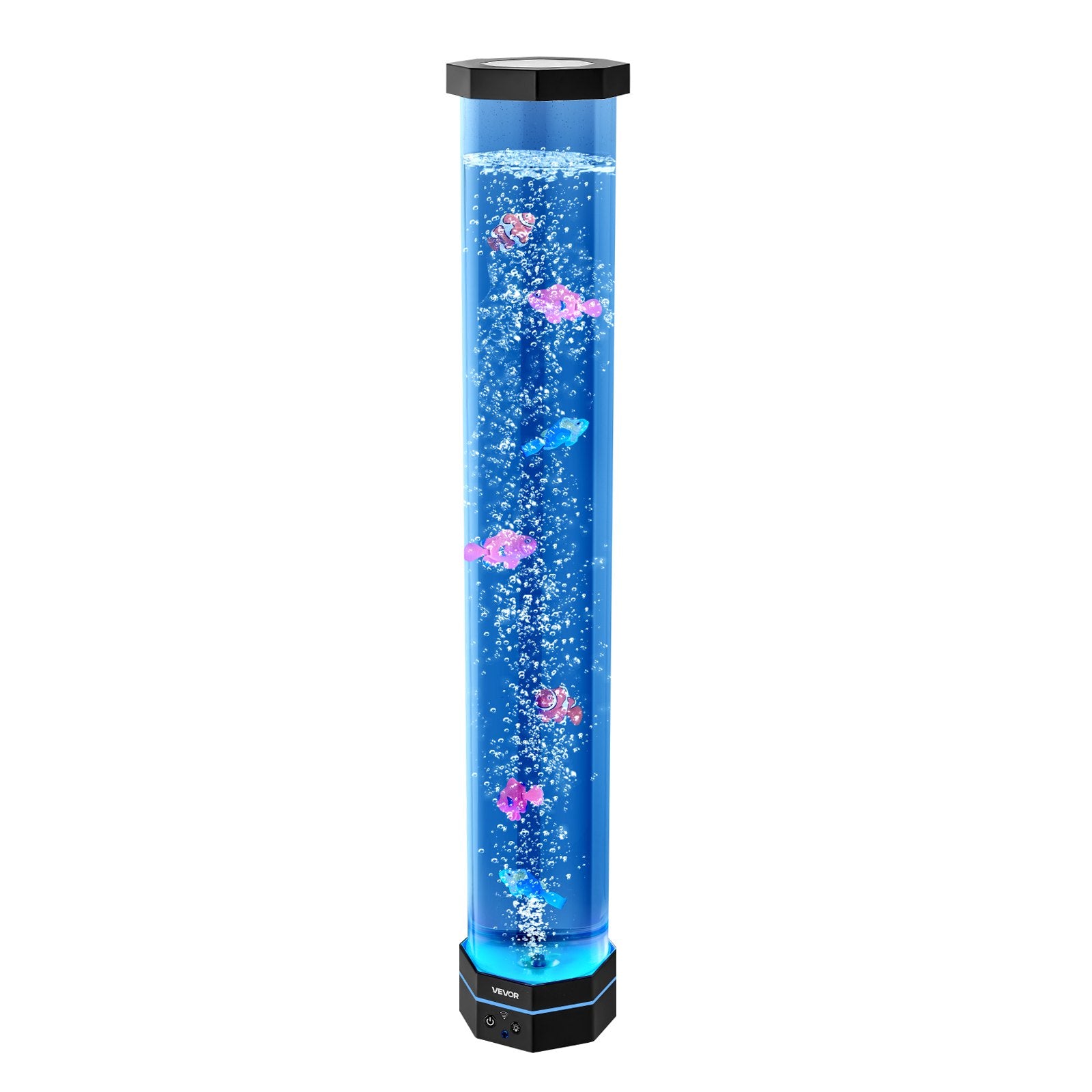 Fountain & Ponds Accessories: VEVOR Bubble Tube Lamp 16 Color 80 cm Sensory Aquarium Lamp for Relief Calming