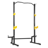 Exercise Benches: VEVOR Squat Stand Power Rack Adjustable Heavy Duty Barbell Weight Stand Home Gym