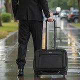 Duffel Bags: VEVOR Rolling Laptop Bag 39.62 cm Wheeled Computer Bag for Women & Men Black