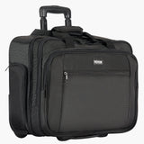 Duffel Bags: VEVOR Rolling Laptop Bag 43.94 cm Wheeled Computer Bag for Women & Men Black