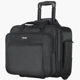 Duffel Bags: VEVOR Rolling Laptop Bag 43.94 cm Wheeled Computer Bag for Women & Men Black