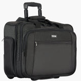 Duffel Bags: VEVOR Rolling Laptop Bag 43.94 cm Wheeled Computer Bag for Women & Men Black